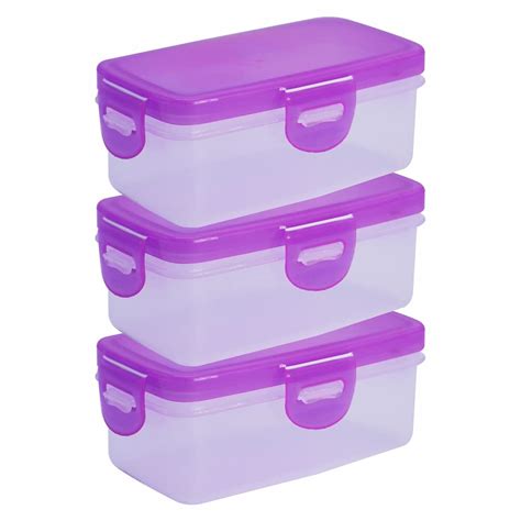 Buy Wonder klick N Seal Square Containers with Leak Proof Locking Lid ...
