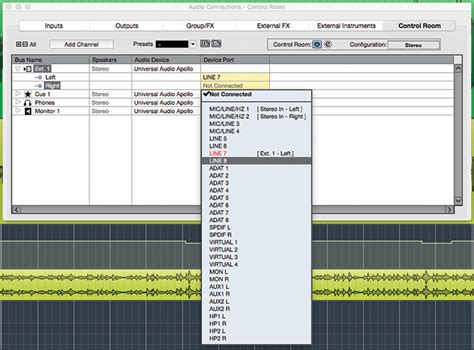 Cubase 11 Control Room 的图像结果