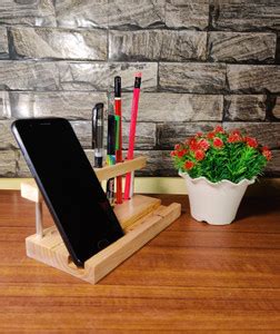 Flipkart.com | wood-man 7 Compartments wood desk orgnizer - desk orgnizer