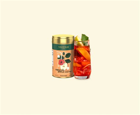 Hibiscus Apple Instant Premix Iced Tea - VAHDAM® India