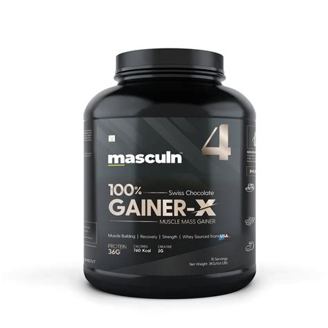 Get Gainer-X For Healthy Weight Gain (3kg) | Masculn
