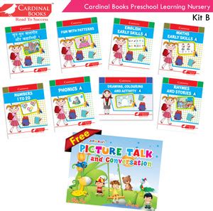 Cardinal Books Preschool Learning Nursery Kit B Set Of 8| Fun With ...