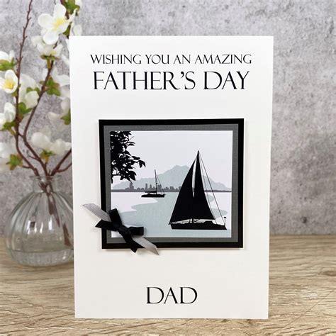 Beautiful Senic Fathers Day Cards Personalised Father's Day Cards 2025