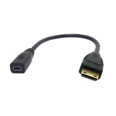 Buy ChenYang Type D Micro HDMI v1.4 Socket Female to Type C Mini HDMI ...