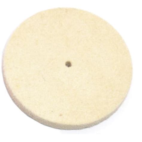 Solid Felt Wheel Buff, 2" x 1/4", Item No. 17.419 | Michaels