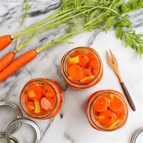 Quick Pickled Carrots • a farmgirl's dabbles