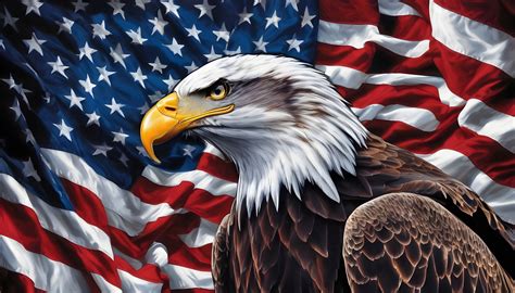 American Flag Eagle Illustration Free Stock Photo - Public Domain Pictures