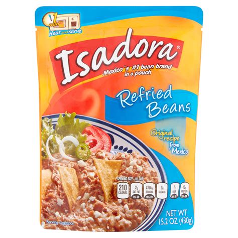 Isadora Original Recipe Refried Beans 15.2 Oz - Walmart.com - Walmart.com