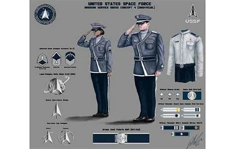Space Force Uniforms and Ranks 的图像结果