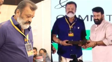 Suresh Gopi takes part in AMMA's general body meeting after 27 years ...