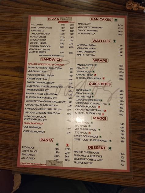 Menu at Foodos Eatery, Dehradun, Shri Mahant Inderesh Emergency Gate