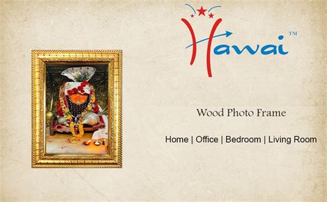 Hawai Panchmukhi Hanuman ji Bajrangbali Religious Gold Plated Wooden ...