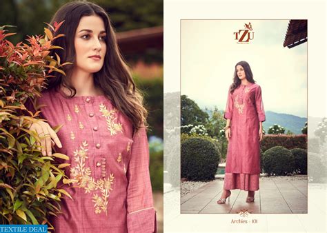 TZU Introducing Wholesale Full Stitch Shrug With Kurti Collection ...
