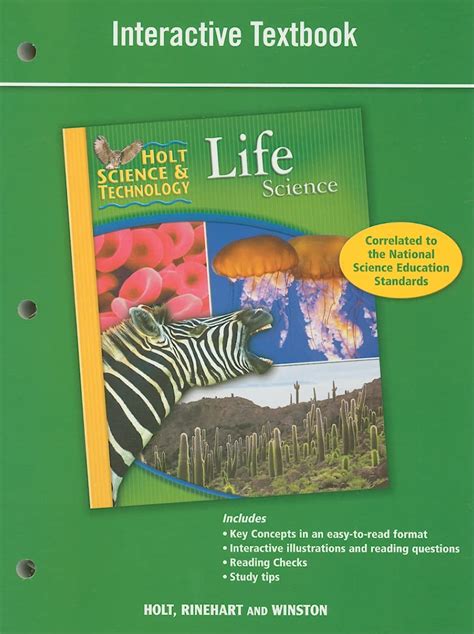 Holt Science & Technology Life Science: Interactive Textbook : Holt ...