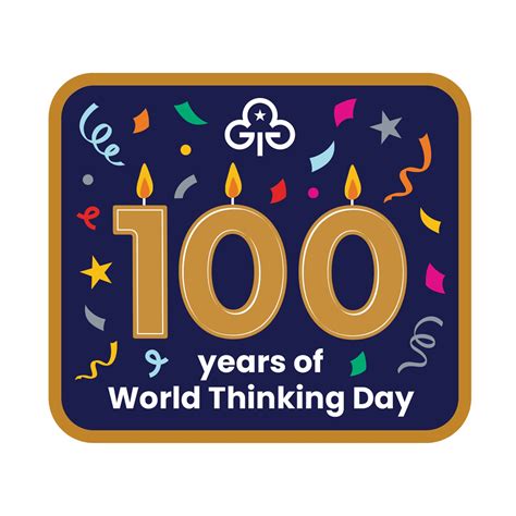 World Thinking Day 2026 woven badge – Girlguiding North West England Shop