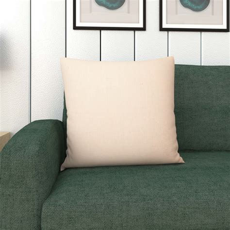 Buy Ebony Chenille Solid Polyester Filled Cushion : 30 cm x 30 cm from ...