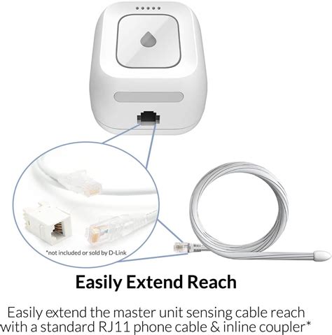 Buy D-Link Wi-Fi Water Leak Sensor and Alarm Starter Kit, Whole Home ...