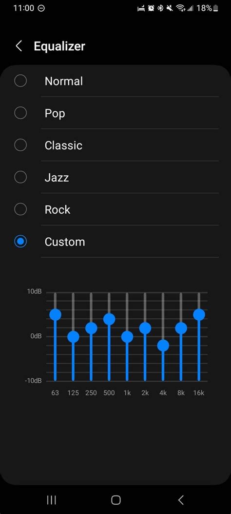Image result for EQ Settings Android