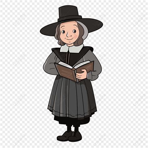 Pilgrim Girl PNG Images With Transparent Background | Free Download On ...