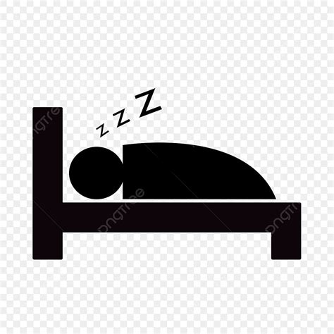 Sleep Silhouette Vector PNG, Character Sleeping Clipart, Go To Bed ...