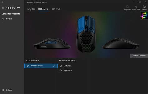 Image result for Pulsefire Haste Mouse Software