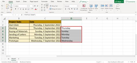 Image result for Excel AutoFill Dates
