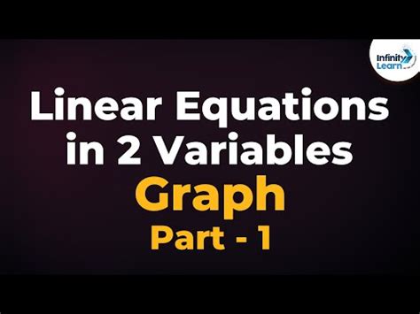 Graph of a Linear Equation in 2 Variables - 1 Video Lecture ...