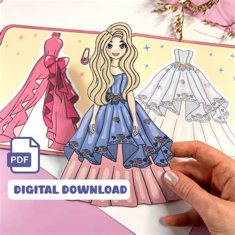 Princess Paper Dolls Printable