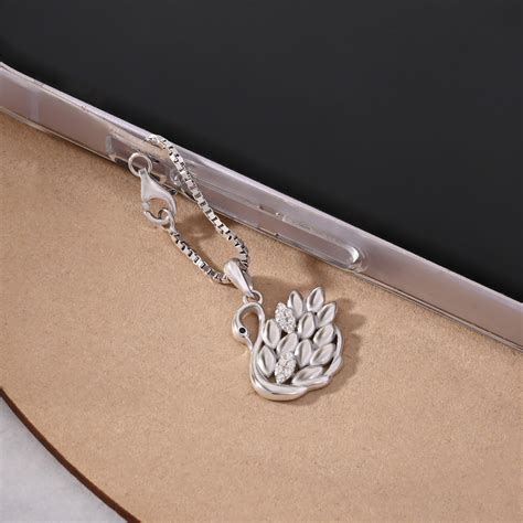 Sparkle Swan Charm – Touch925