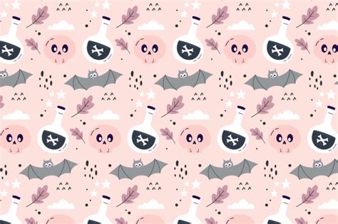 Hand Drawn Halloween Pattern Graphic by tweenytree23 · Creative Fabrica