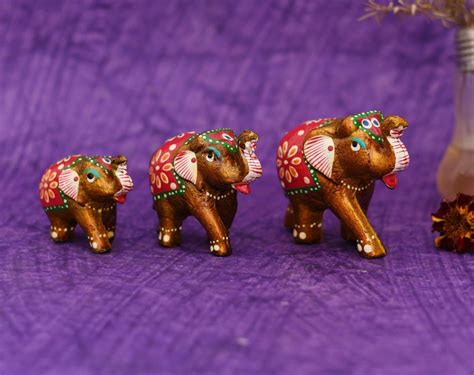 EXTREME CREATIONS AC Anand Crafts Paper Mache Handmade Elephant ...