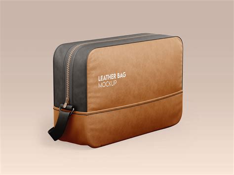 Free Leather Bag Mockup PSD - Good Mockups