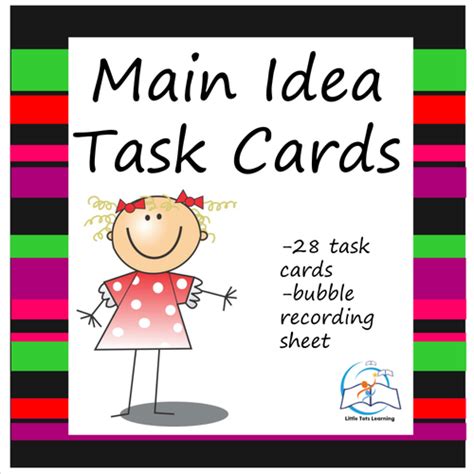 Main Idea Task Cards 的图像结果