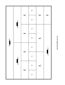 Image result for Note & Rest Chart