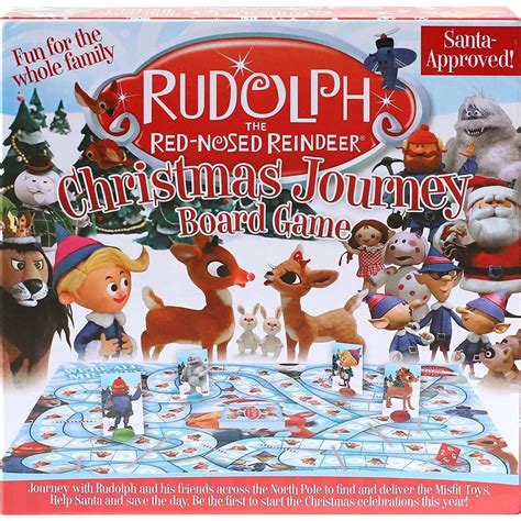 Rudolph The Red-nosed Reindeer Board Game by Aquarius | Puzzle Warehouse