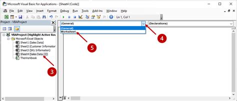 Image result for VBA Code to Highlight Row
