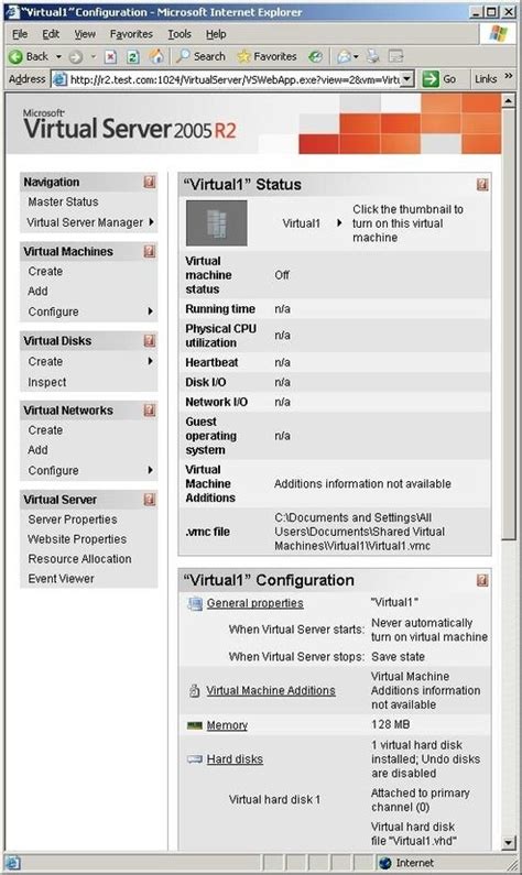 Image result for Microsoft Virtual Server