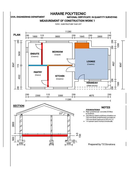 Substructure Take Off Example PDF 的图像结果