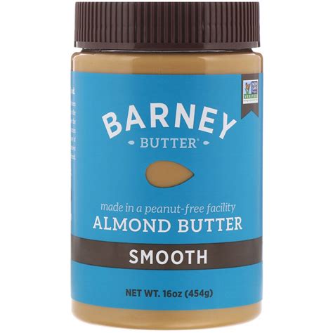 Barney Butter, Almond Butter, Smooth, 16 oz (454 g) - iHerb