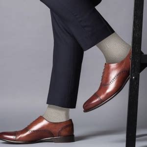 Buy FOOTPRINTS Men's Bamboo & Organic Cotton Formal Socks | Odour ...