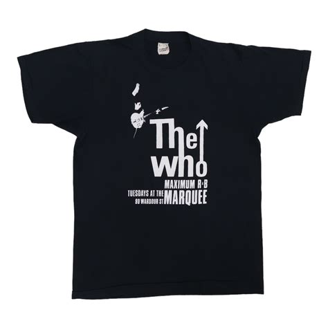 Original vintage 1980s The Who Maximum R&B Shirt | WyCo Vintage