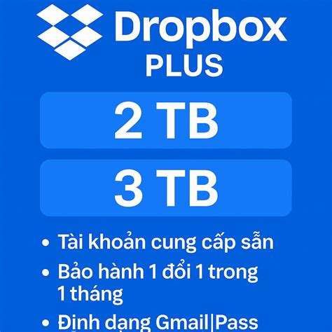 Dropbox Plus - Tạp hóa MMO