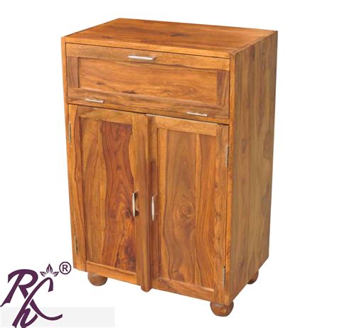 Solid Wood Small Shoe Rack Unit - RAJ HANDICRAFT