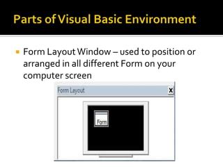 Image result for Form Layout Window in Visual Basic