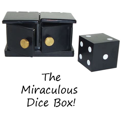 Miracle Dice Box Magic Trick | WonderShop.In