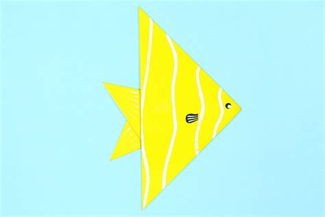 Image result for Origami Fish Steps