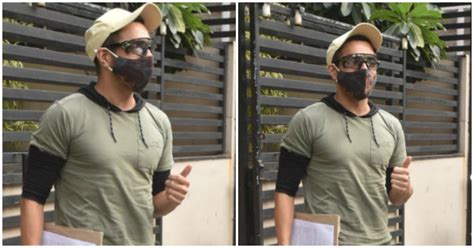 Aparshakti Khurana Stepped Out In A Head-To-Toe WFH 'Grinch' Outfit ...