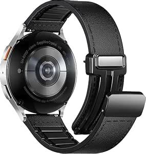 UniqTry 22mm Magnetic Leather Bands Compatible for Samsung Galaxy Watch ...