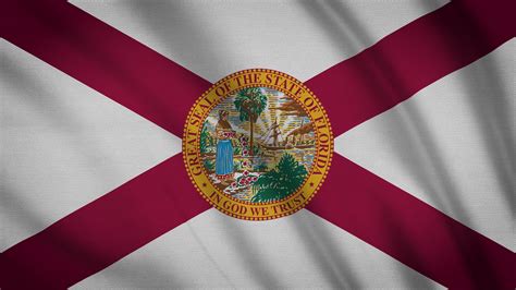 Florida State Flag 1622339 Stock Video at Vecteezy