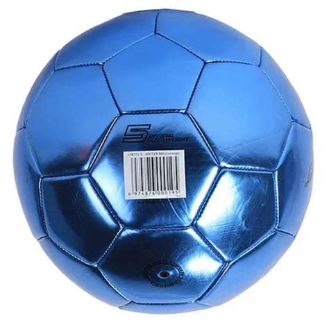 Lamborghini Metallic PVC Soccer Ball Size 5 - Blue by Mesuca - www ...